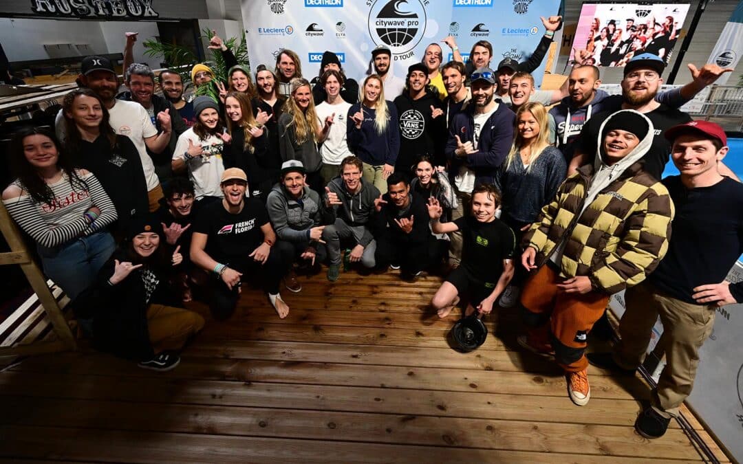 citywave pro World Tour goes France / Eisbach Icon Janina Zeitler and Newcomer Durby Castillo take the win in “The Glassy House”