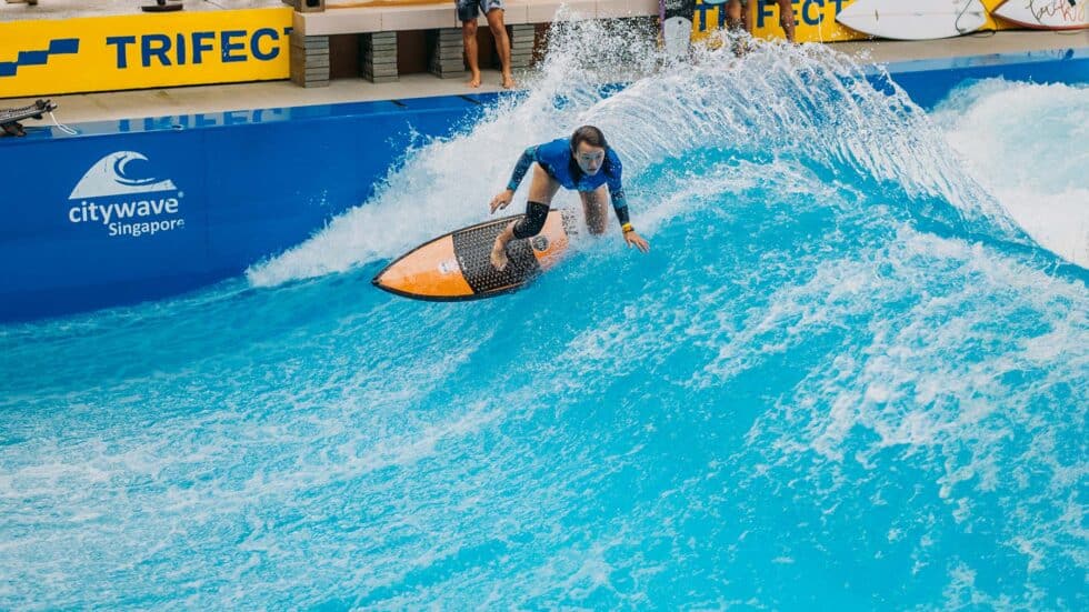 Surf, snow & skate in one day in Singapore!